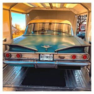 Cadillac geschlossener Transport