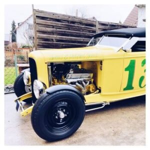 Ford Oldtimer Überführung